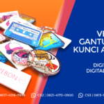 Pesan Gantungan Kunci Akrilik